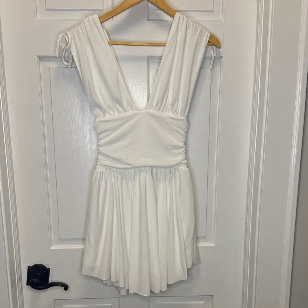 Commense White Mini Dress (C)